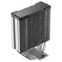 DeepCool AG400 G2 Refrigerador de Aire para CPU, Ventilador de 120 mm, 2200 RPM, Negro, Soportes LGA 1851/1700/AM4/AM5