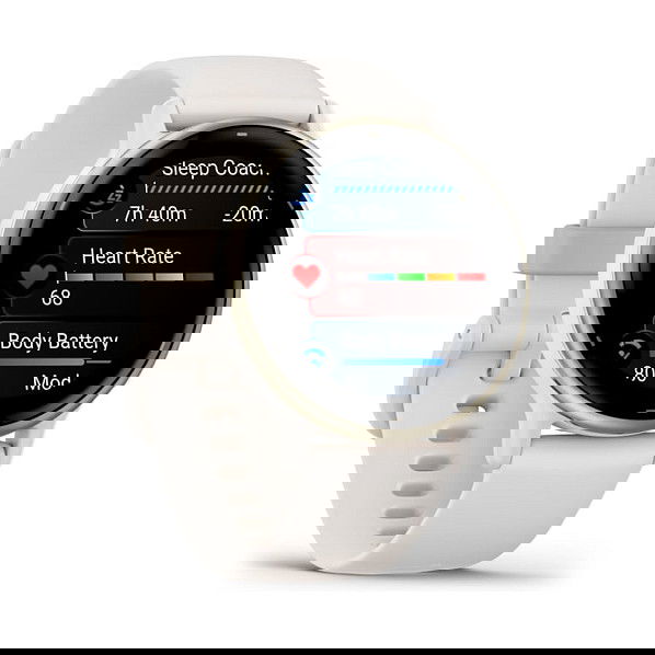 Garmin Vivoactive 5 - Reloj Inteligente GPS, Monitor de Salud, Cream White, Referencia 010-02862-11