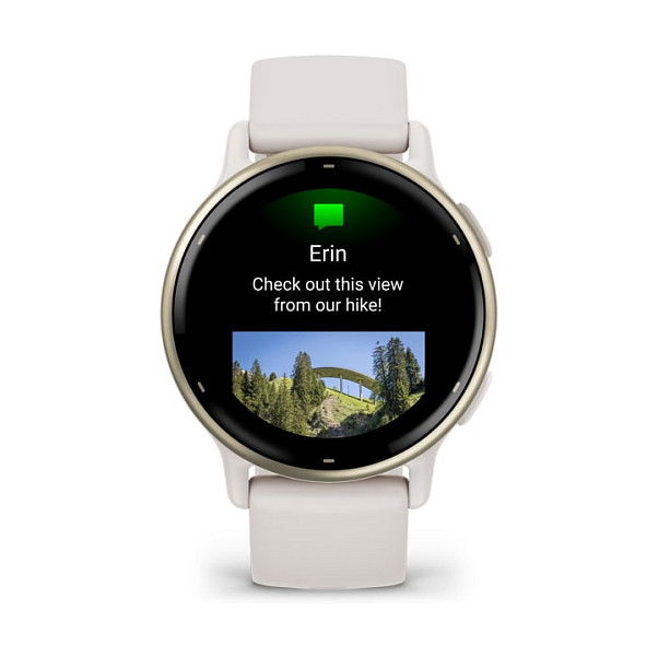 Garmin Vivoactive 5 - Reloj Inteligente GPS, Monitor de Salud, Cream White, Referencia 010-02862-11