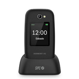 SPC Harmony 4G Teléfono móvil para personas mayores Negro