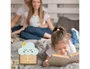 Wondee Lampara Personalizable Little Cloud para Bebé Luz Nocturna Infantil Quit Miedos Madera