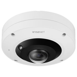 Hanwha XNF-9013RV Cámara de seguridad IP fisheye 12MP PoE IP66 IK10