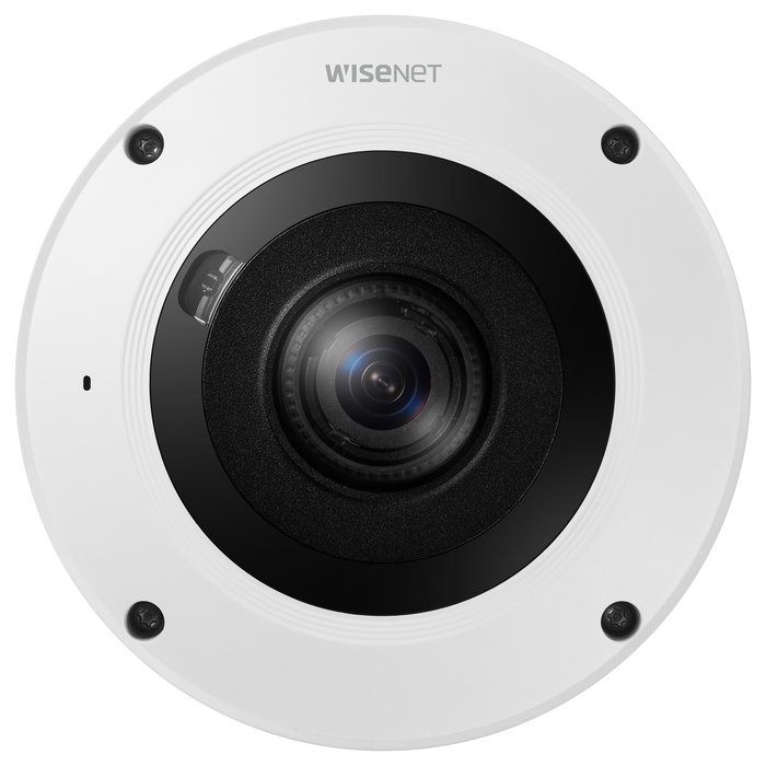 Hanwha XNF-9013RV Cámara de seguridad IP fisheye 12MP PoE IP66 IK10
