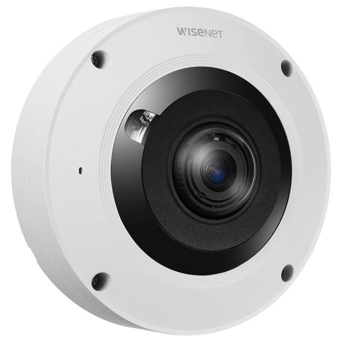Hanwha XNF-9013RV Cámara de seguridad IP fisheye 12MP PoE IP66 IK10