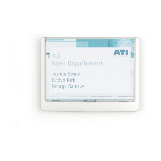 Durable Türschild 14,9 x 10,55 cm blanco
