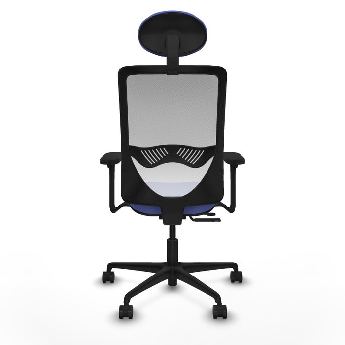 PIQUERAS Y CRESPO Silla de oficina Zulema Azul claro y Blanco