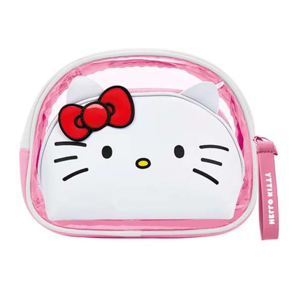 CERDÁ Set 2 Neceser Aseo Viaje Hello Kitty 21x15,5x6,5cm