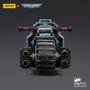 Joy Toy (CN) Warhammer 40,000 Raider-pattern Combat Bike Space Wolves con rifles bolt gemelos vinculados, 22 cm