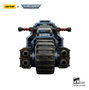 Joy Toy (CN) Warhammer 40,000 Raider-pattern Combat Bike Space Wolves con rifles bolt gemelos vinculados, 22 cm