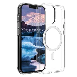 Dbramante1928 Funda para iPhone 13 Pro, 15.5 cm (6.1") Transparente - Plástico Reciclado, Compatible con MagSafe, Protección Anticaídas y Antirrayones