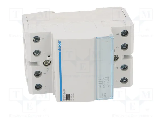 Hager ESC440 Disyuntor de protección de instalación 40A 4 polos 230V Hager ESC440 Disyuntor de protección de instalación 40A 4 polos 230V