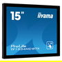 Iiyama TF1534MC-B7X - Monitor táctil M-Touch de 38 cm (15 pulgadas) 4:3 con puertos HDMI y DisplayPort
