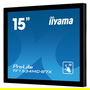 Iiyama TF1534MC-B7X - Monitor táctil M-Touch de 38 cm (15 pulgadas) 4:3 con puertos HDMI y DisplayPort