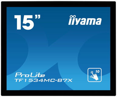 iiyama ProLite TF1534MC-B7X Monitor Táctil 15 pulg. 1024 x 768 XGA Negro