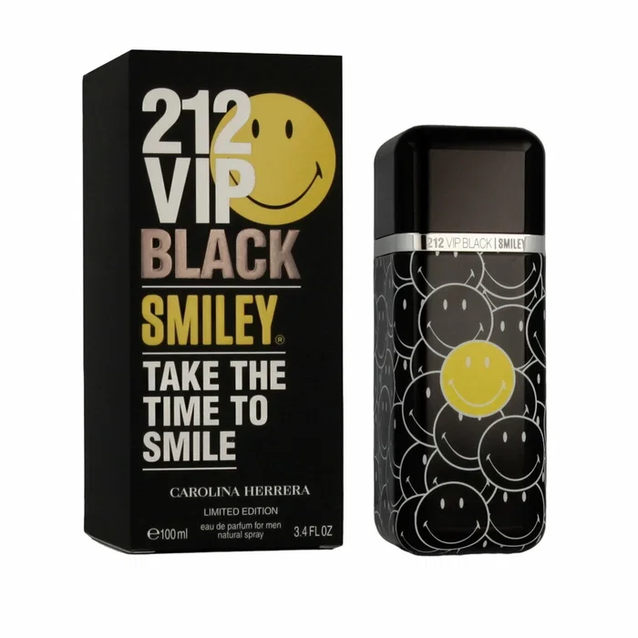 212 vip black smiley limited edition eau de parfum vaporizador 100 ml 212 vip black smiley limited edition eau de parfum vaporizador 100 ml