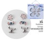 Cerdá Bisutería Display Stitch Diseños 1 al 6 - 6 Unidades de 4 Cuentas Cada Una - Color Azul