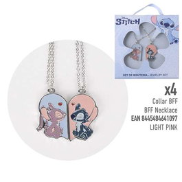 Cerdá Bisutería Display Stitch Diseños 1 al 6 - 6 Unidades de 4 Cuentas Cada Una - Color Azul