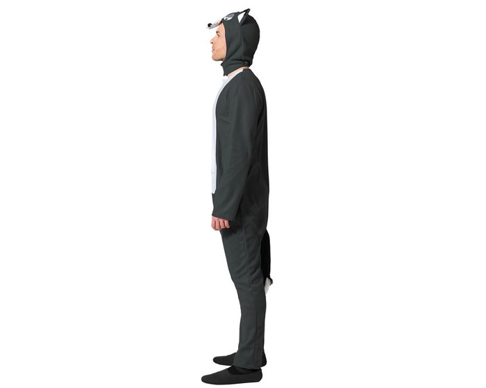 Disfraz Lobo Hombre Adulto Gris XL Disfraz Lobo Hombre Adulto Gris XL