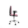PIQUERAS Y CRESPO Silla de oficina Aýna Rosa con Brazos 2D
