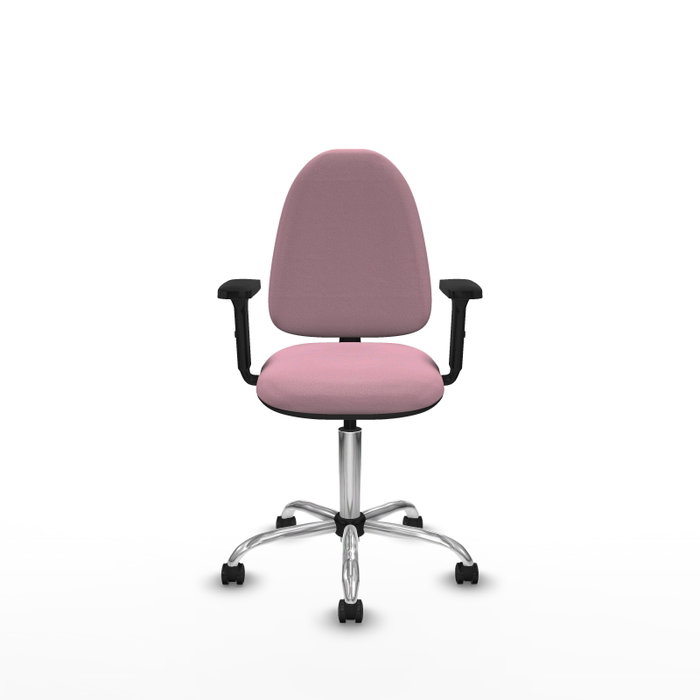 PIQUERAS Y CRESPO Silla de oficina Aýna Rosa con Brazos 2D PIQUERAS Y CRESPO Silla de oficina Aýna Rosa con Brazos 2D