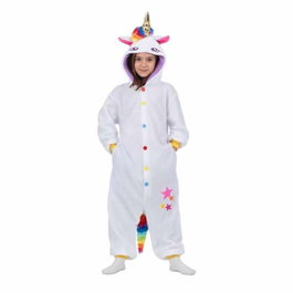 My Other Me Disfraz Unicornio Blanco talla M con capucha y cola