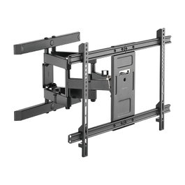 LogiLink Soporte de pared para TV inclinable, giratorio y rotatorio 37-80 pulgadas
