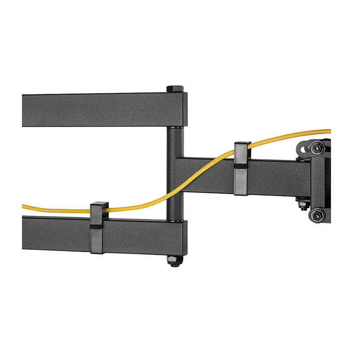 LogiLink Soporte de pared para TV inclinable, giratorio y rotatorio 37-80 pulgadas