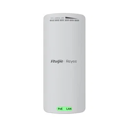 Ruijie RG-EST100-E Punto de Acceso / Puente Inalámbrico Exterior 2.4GHz 300 Mbps, Cobertura 500m, PoE, Antena Direccional Dual Polarización 8 dBi, IP55, Blanco