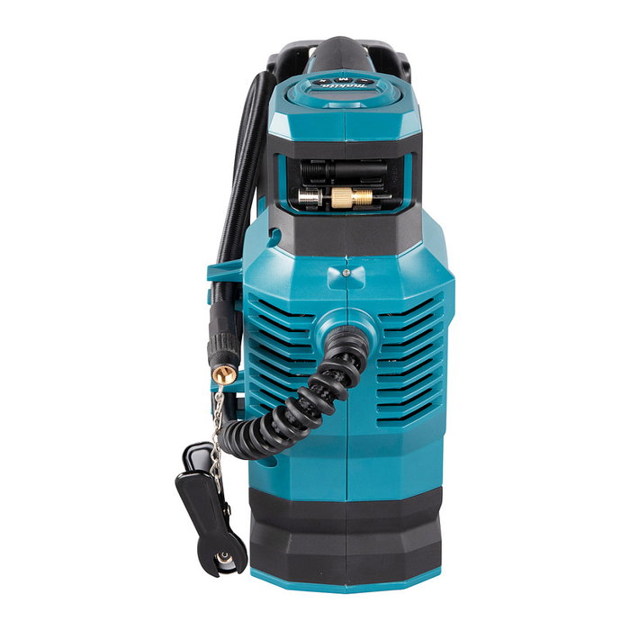 Makita DMP181Z Compresor de aire sin batería, 11,1 bar, 22 l/min, para Bicicleta, Negro, Azul