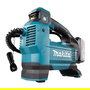Makita DMP181Z Compresor de aire sin batería, 11,1 bar, 22 l/min, para Bicicleta, Negro, Azul
