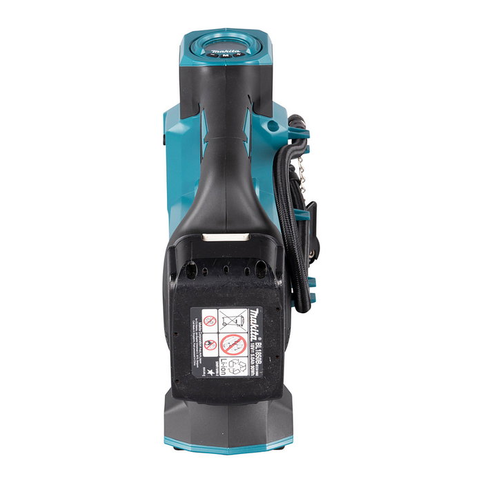 Makita DMP181Z Compresor de aire sin batería, 11,1 bar, 22 l/min, para Bicicleta, Negro, Azul
