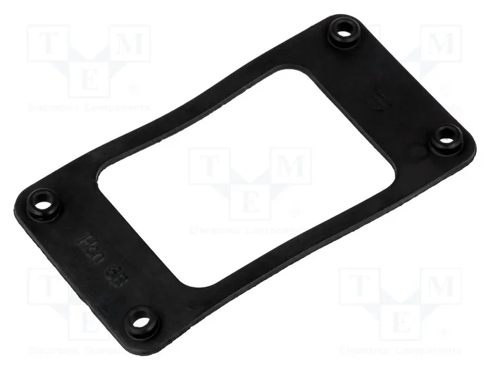 HARTING Junta para conectores Han® tamaño 6B de caucho NBR 44x27mm HARTING Junta para conectores Han® tamaño 6B de caucho NBR 44x27mm