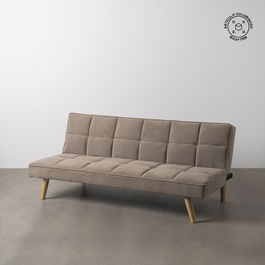 Sofá Cama Beige 175 x 84 x 73 cm