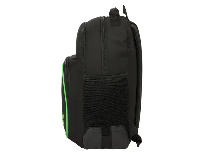 Safta Mochila Doble adaptable a carro Real Betis Balompié, 420 x 320 x 150 mm