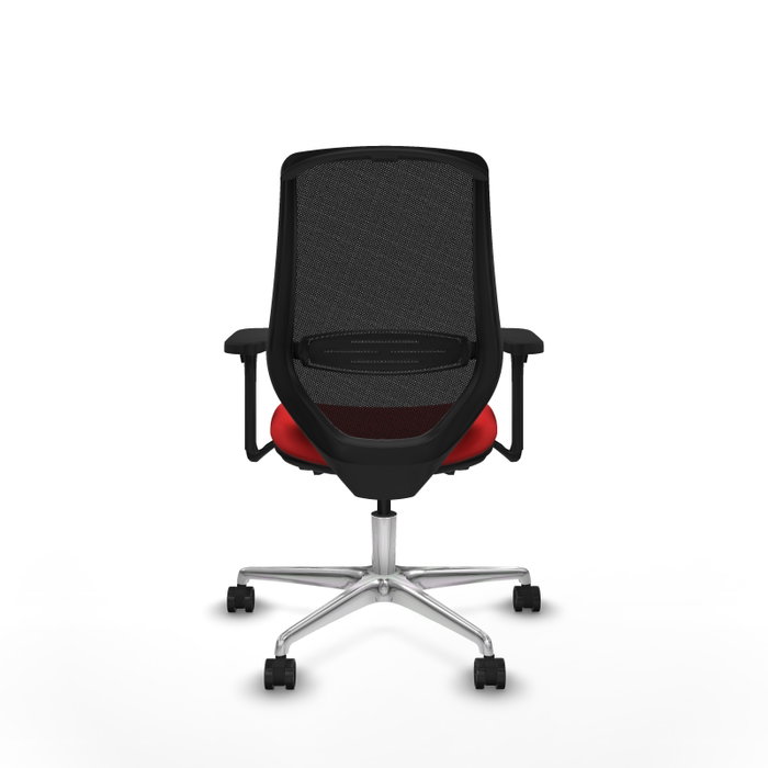 PIQUERAS Y CRESPO Silla de oficina Mardos con mecanismo Sincro/Traslack, Rojo y Negro PIQUERAS Y CRESPO Silla de oficina Mardos con mecanismo Sincro/Traslack, Rojo y Negro