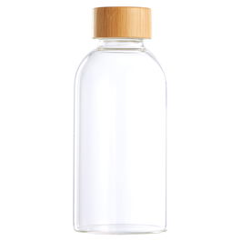 Day Botella 500 Ml Vidrio Borosilicado Bambú
