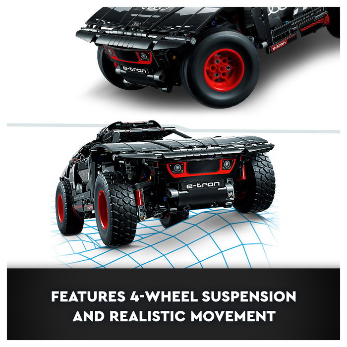 LEGO Technic Audi RS Q e-tron Juego Construcción 914 Piezas 10+ Años