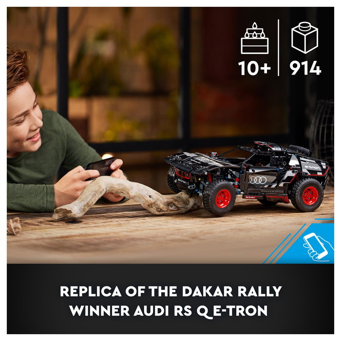 LEGO Technic Audi RS Q e-tron Juego Construcción 914 Piezas 10+ Años