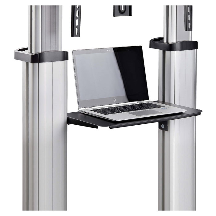StarTech.com Carrito Soporte Móvil para TV de 60 a 100 Pulgadas, Ajustable en Altura