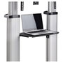 StarTech.com Carrito Soporte Móvil para TV de 60 a 100 Pulgadas, Ajustable en Altura
