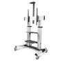 StarTech.com Carrito Soporte Móvil para TV de 60 a 100 Pulgadas, Ajustable en Altura