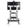StarTech.com Carrito Soporte Móvil para TV de 60 a 100 Pulgadas, Ajustable en Altura