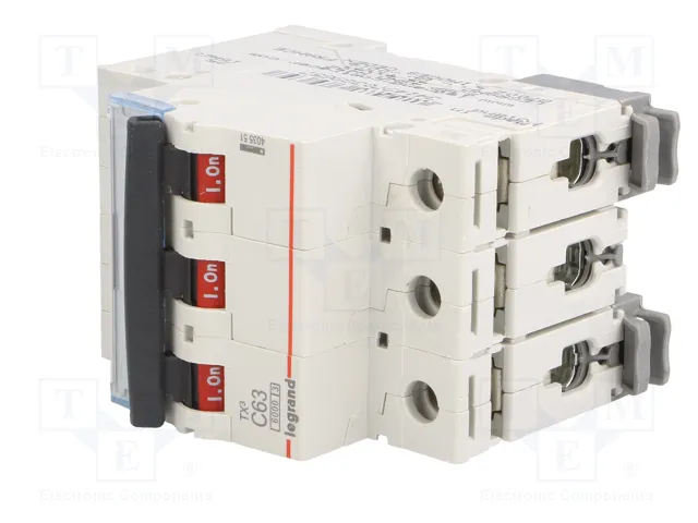 LEGRAND Interruptor magnetotérmico S300 TX 63A 3 Polos Caract C