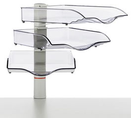 Bandeja Sobremesa Novus Copyswinger Iii Gris Claro Modulo De 3