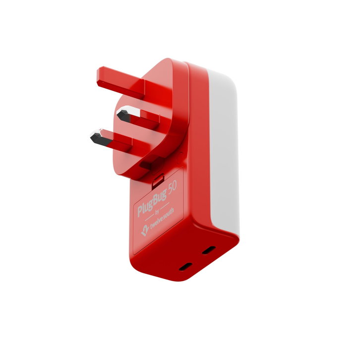 Twelve South PlugBug 50W USB-C Wall Travel Charger con Find My