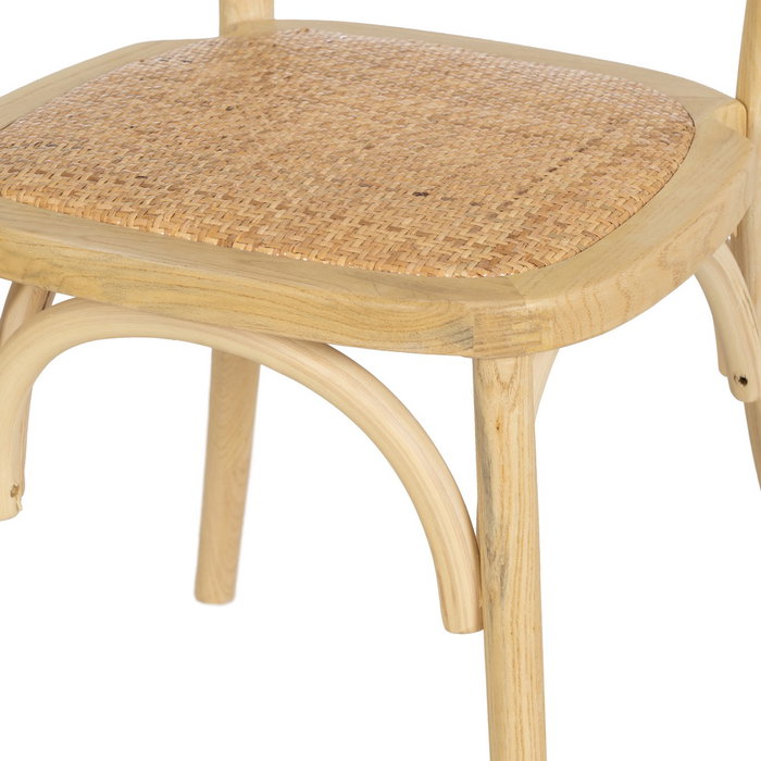 Silla Natural Madera de Olmo Salón 45 X 42 X 86 cm Silla Natural Madera de Olmo Salón 45 X 42 X 86 cm