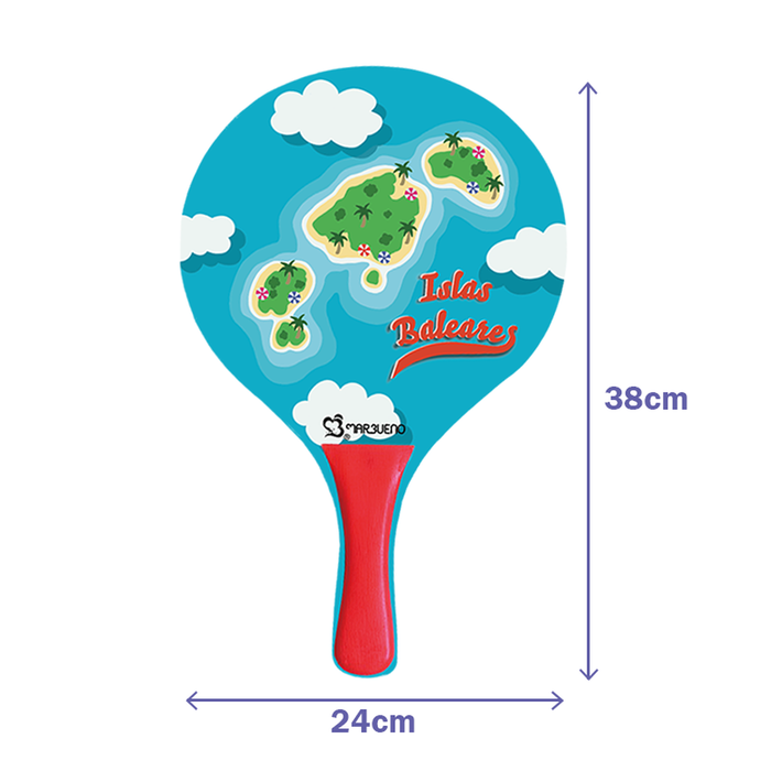 Marbueno Conjunto Palas Madera Islas Baleares 38x24x0,6 cm Jardin, Piscina y Playa MARBUENO SUMMER 10332 Marbueno Conjunto Palas Madera Islas Baleares 38x24x0,6 cm Jardin, Piscina y Playa MARBUENO SUMMER 10332