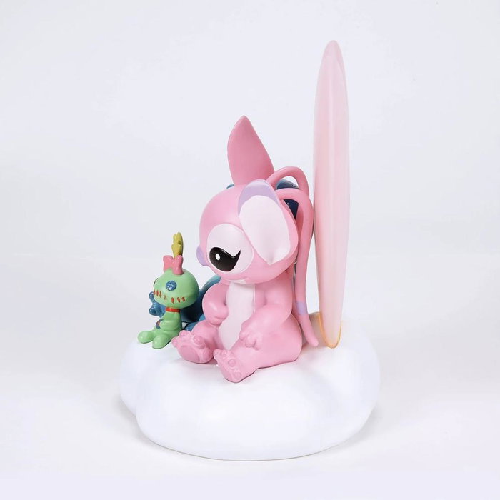 Enesco Figura Disney Grand Jester Stitch y Angel Iluminada Enesco Figura Disney Grand Jester Stitch y Angel Iluminada