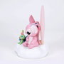 Enesco Figura Disney Grand Jester Stitch y Angel Iluminada