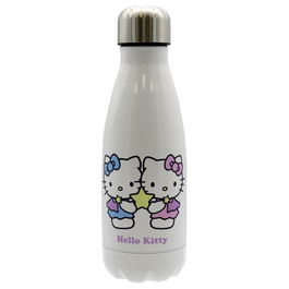 CYP BRANDS Botella Geminis Acero Inoxidable Hello Kitty 550ml Uso Diario Frío Calor